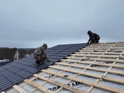 Утепление крыши, монтаж кровли в Пересвете